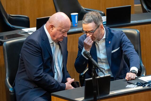 Die Koalitionsverhandlungen zwischen FPÖ und ÖVP sind gescheitert. | Foto: Helmut Graf / Heute / picturedesk.com