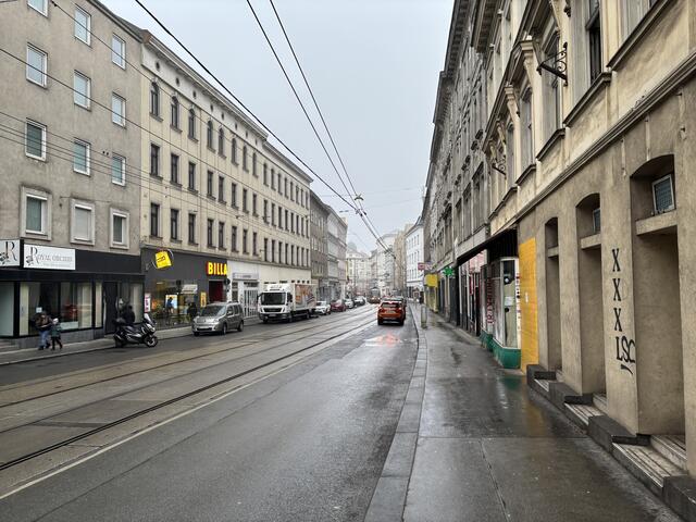 Von lebenden Geschäften fehlt hier jede Spur. Mit der fertigen U-Bahn soll sich dies jedoch ändern.  | Foto: Ipirotis/MeinBezirk