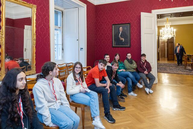 Die 4a im Linzer Landhaus. | Foto: Krenn