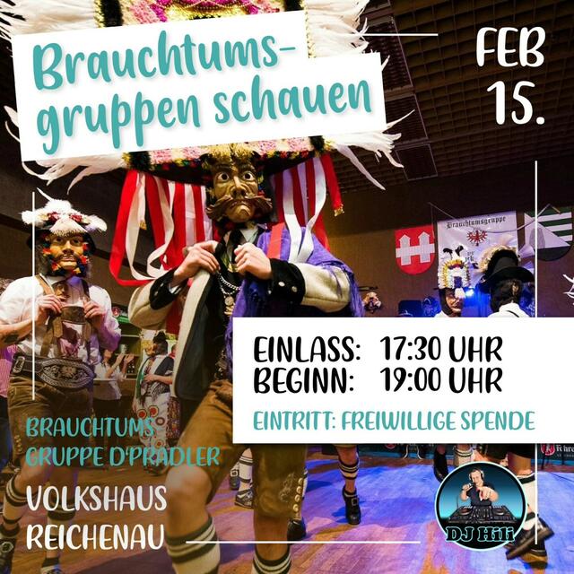 Brauchtumsschaugn im Volkshaus. | Foto: D´Pradler