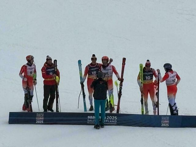 die Schweizer Teams: Tripple in Saalbach Hinterglemm | Foto: Martin Schöndorfer