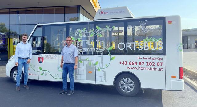 Hornstein bietet zahlreiche Angebote des öffentlichen Personennahverkehrs. Bürgermeister Christoph Wolf: „Vom Ortsbus und Schulbus bis hin zum Pedibus gibt es in unserer Gemeinde umfangreiche attraktive Angebote." | Foto: Gemeinde Hornstein