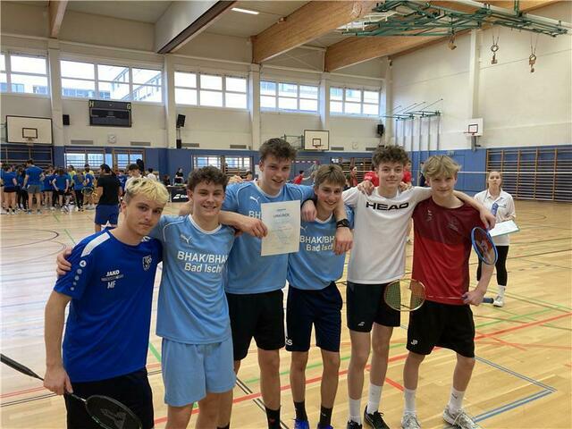Das Team der HAK und Praxisschule Bad Ischl zeigte beim Badminton-Schulcup sein Können.  | Foto: HAK Bad Ischl
