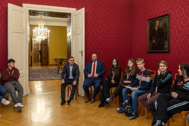 Die 4a im Linzer Landhaus. | Foto: Krenn