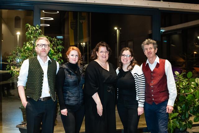 Peter Prüller, Melanie Prüller, Sabine Hofschweiger-Zihr, Johanna Prüller und Karl Prüller | Foto: Gerald Prüller