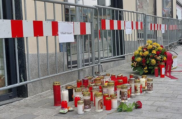 Nach einer brutalen Gewalttat in Villach am Samstag ist das Land im Schockzustand. | Foto:  GERD EGGENBERGER / APA / picturedesk.com