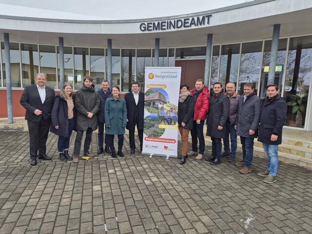 Die vier Gemeinden Deutsch Schützen–Eisenberg, Bildein, Eberau und Moschendorf haben eine Arbeitsgemeinschaft gebildet. | Foto: Wirtschaftsagentur Burgenland