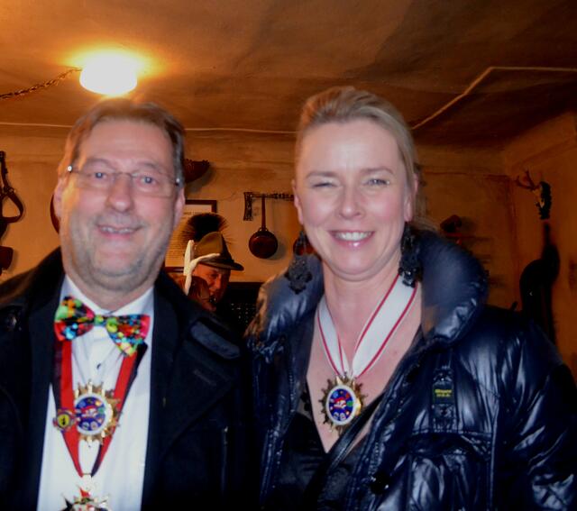 Kanzler Peter Schober mit Gattin Karin