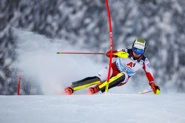 Das Team rund um Manuel Feller möchte im letzten Rennen dieser Weltmeisterschaft mit einer Medaille für einen erfolgreichen Abschluss sorgen. | Foto: Samo Vidic / Red Bull Content Pool