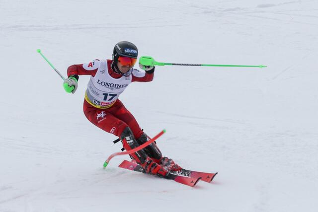 Fabio Gstrein könnte mit einem Traumlauf noch einen Angriff auf die Medaillen starten. | Foto: Land Salzburg / Franz Neumayr