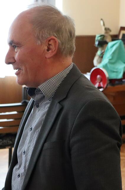 Bürgermeister Alois Gangl bei seinem Grußwort | Foto: Gerhard Langmann