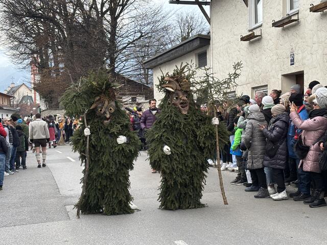 Die „Kranebitter" durften beim Umzug natürlich nicht fehlen. | Foto: Kendlbacher