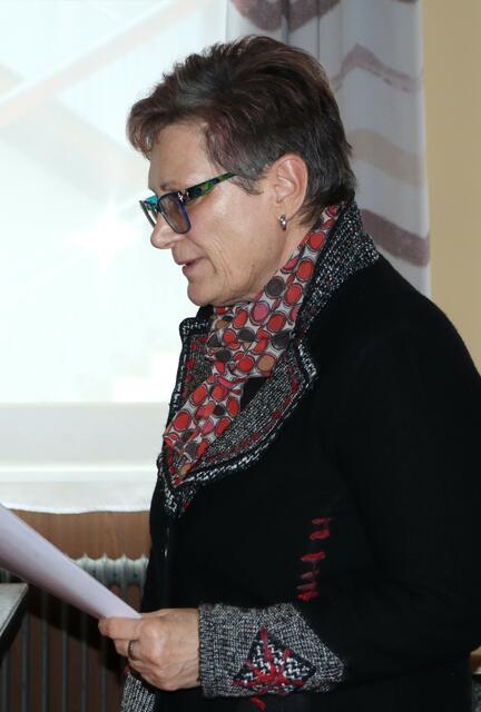 Waltraud Handrick erstattete den Kassabericht | Foto: Gerhard Langmann
