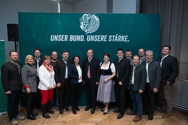 Die Bauernbund-Kandidaten aus dem Bezirk Amstetten | Foto: Anna Schuecker/NÖ Bauernbund