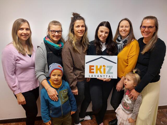Das sind die engagierten Vorstandsmitglieder des EKiZ Lavanttal: Eva Kainz, Elisabeth Schuster, Lisa Cancola, Obfrau Nicole Jörl, Nicole Diex, Ina Flaggl (v. l.). | Foto: Privat