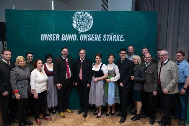 Die Bauernbund-Kandidaten aus dem Bezirk Scheibbs | Foto: Anna Schuecker/NÖ Bauernbund