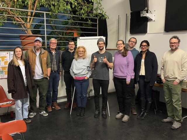 Diese Gruppe verbrachte ein paar Stunden im Rockhouse gemeinsam und beschäftigte sich mit der Harmonielehre. Alle konnten einiges aus dem Workshop mitnehmen. | Foto: Schrofner