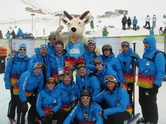 Der Skiclub Amras bei der Jugendolympiade.  | Foto: SCA