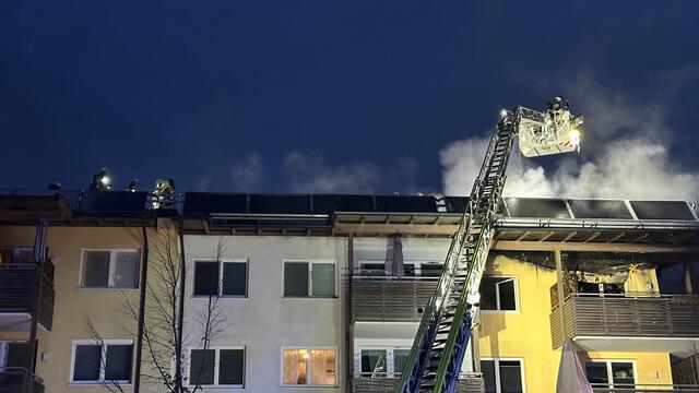 Zur Unterstützung wurden Drehleitern aus Saalfelden und Zell am See sowie weitere Atemschutzgeräteträger aus Saalfelden und Leogang angefordert. | Foto: Freiwillige Feuerwehr Maria Alm