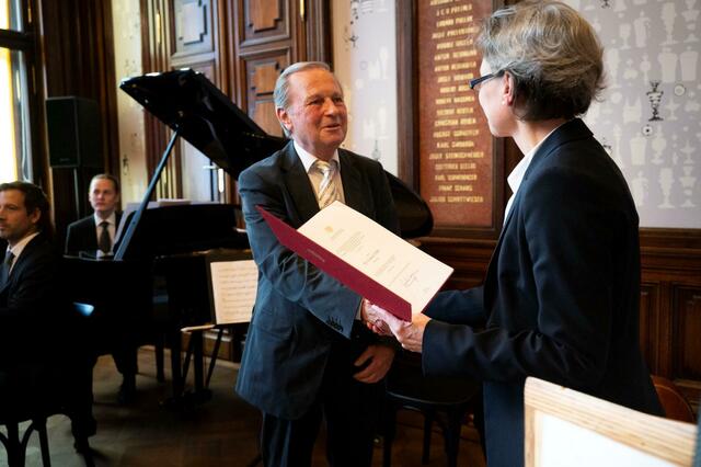 Mit dieser seltenen Auszeichnung wird sein herausragendes kompositorisches Schaffen gewürdigt. | Foto: zVg Habl