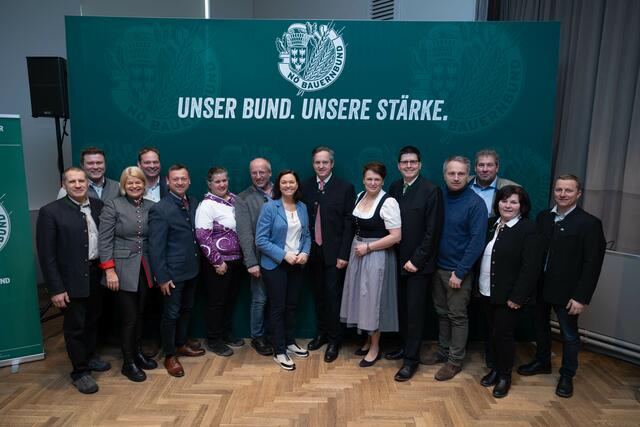 Die Bauernbund-Kandidaten aus dem Bezirk St. Pölten | Foto: Anna Schuecker/NÖ Bauernbund