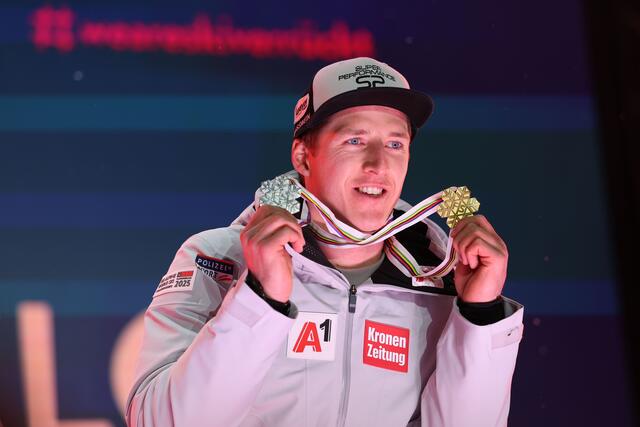 Weltmeister Raphael Haaser | Foto: Land Salzburg/Franz Neumayr