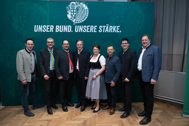 Die Bauernbund-Kandidaten aus dem Tullnerfeld | Foto: Anna Schuecker/NÖ Bauernbund
