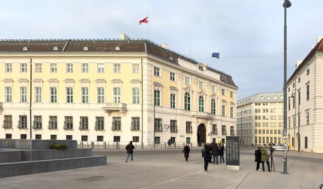 Das Bundeskanzleramt am Ballhausplatz. | Foto: Starpix/picturedesk.com