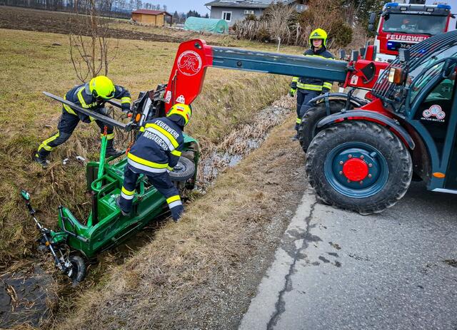 Zu einem ungewöhnlichen Einsatz musste die FF Mooskirchen am Dienstag ausrücken. | Foto: FF Mooskirchen