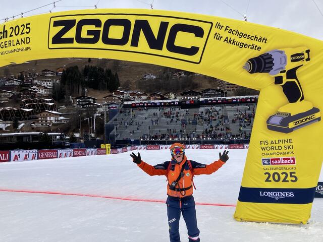 Bernd Tritscher von der Bergrettung Pinzgau zieht nach den zwei WM-Wochen positive Bilanz. | Foto: Bergrettung Salzburg
