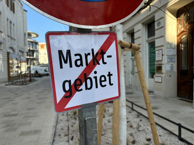 Der Markt ist zurück in der Altgasse. | Foto: Lisa Kammann/MeinBezirk