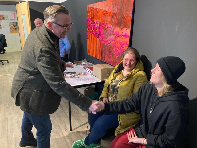 Bei den Gewinnerinnen und Gewinnern herrschte große Freude. | Foto: FOTO KOREN