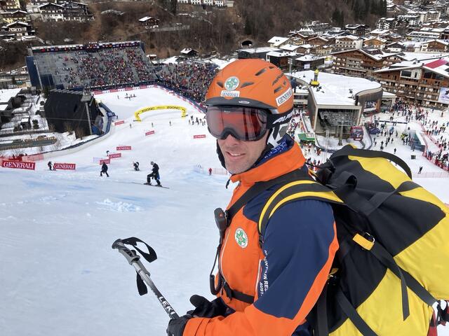 Insgesamt 42 Bergretter und eine Bergretterin aus dem Bundesland Salzburg waren während der heurigen Alpinen Ski-Weltmeisterschaft von 4. bis 16. Februar 2025 in Saalbach/Hinterglemm in Einsatzbereitschaft. | Foto: Bergrettung Salzburg