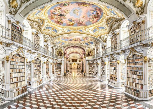 Das Benediktinerstift beherbergt die größte Klosterbibliothek der Welt | Foto: Stefan Leitner