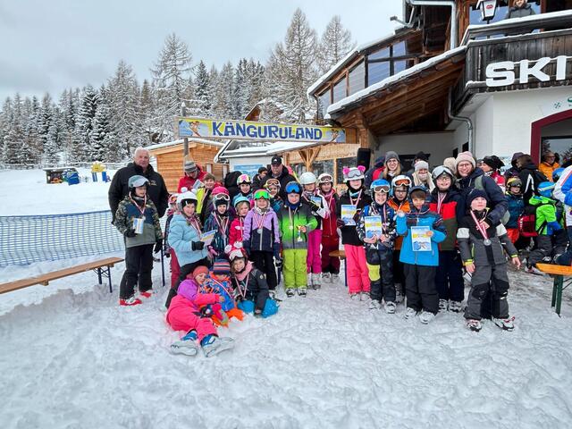 Die jungen Talente bewiesen ihr Können auf der Piste. | Foto: Privat