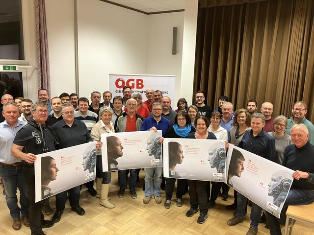 Bei der ÖGB-Regionalvorstandssitzung Waldviertel | Foto: ÖGB Waldviertel Nord