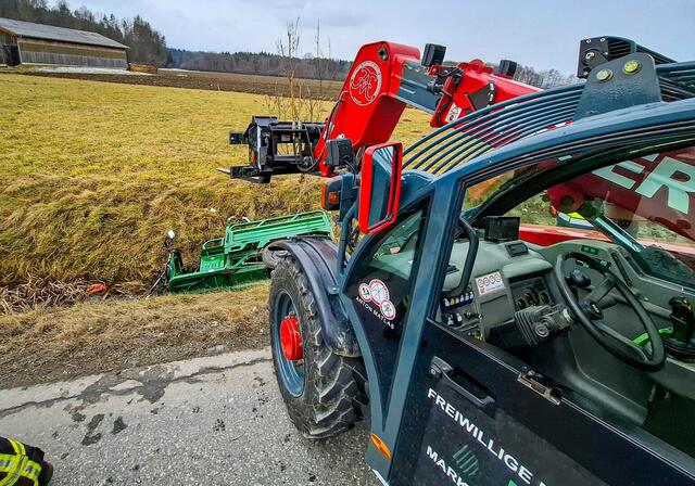 Der Einsatz für die Feuerwehrleute dauerte rund 45 Minuten. | Foto: FF Mooskirchen