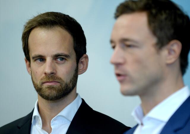 Wölbitsch (l.) und der damalige ÖVP-Wien-Parteichef Gernot Blümel im Jahr 2015. | Foto: ROLAND SCHLAGER / APA / picturedesk.com