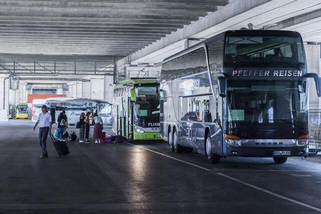 Der derzeitige Busterminal befindet sich in Erdberg. (Archiv)  | Foto: Jeff Mangione / KURIER / picturedesk.com