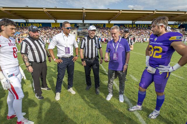 Die Vienna Vikings kehren zurück auf die Hohe Warte. Am 24. Mai wartet das Team Fehérvár Enthroners.  | Foto: Hannes Jirgal/Vienna Vikings