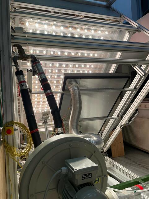 Der neue effiziente und recyclingfähige Luftkollektor airSOL. | Foto: FH OÖ