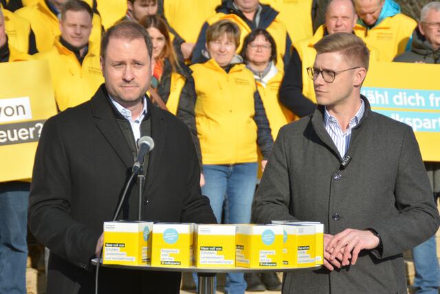 Auch Landesgeschäftsführer Patrik Fazekas (r.) wird seine Funktion abgeben.  | Foto: Tscheinig