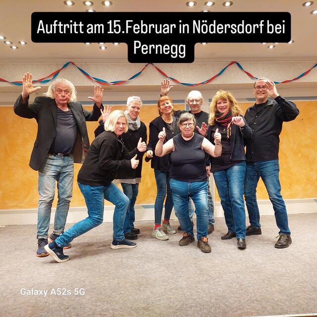 Außer Rand und Band: Kremser Theaterverein IMPROVISSIMO spielte in Nödersdorf auf.