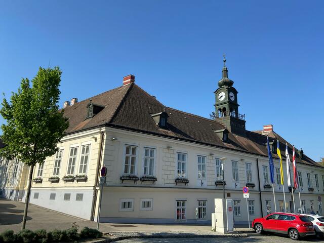 Im Rathaus wurden Gespräche nach der Wahl mit allen Fraktionen geführt. | Foto: Stadtgemeinde Hollabrunn