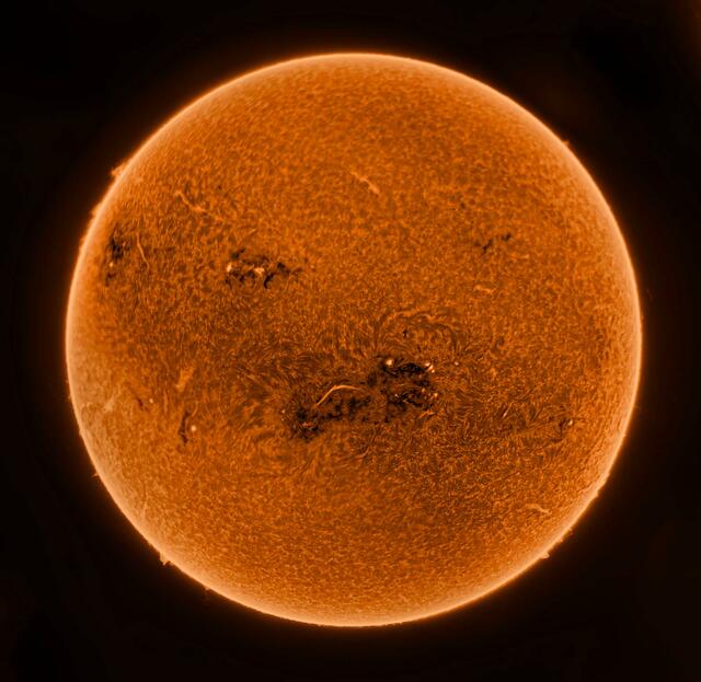 Sonne, fotografiert von Alex Gschöpf. | Foto: Alex Gschöpf