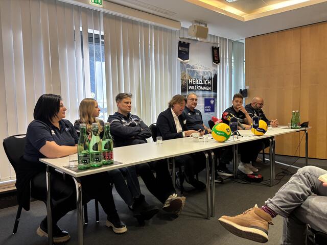 Marion Springer, Theresa Kloser, Christoph Damm, Hannes Kronthaler, Stefan Chrtianský, Niklas Kronthaler und Christian Sigl | Foto: MeinBezirk