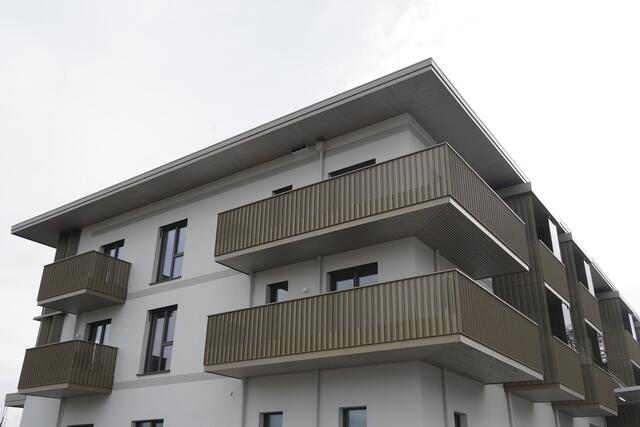 Das Bauprojekt „Quartett Strass" in Eugendorf soll Gewerbe und modernes Wohnen kombinieren. | Foto: Emanuel Hasenauer