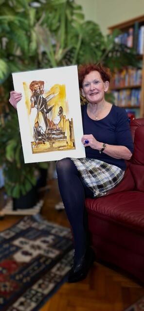 Künstlerin Editha Adamowicz zeigt unter dem Titel „Symbiose und Individuation“ ihre neuesten Arbeiten im Stift Göttweig.