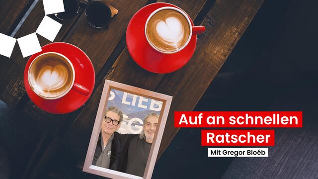 Auf an schnellen Ratscher mit Gregor Bloéb | Foto: MeinBezirk Tirol