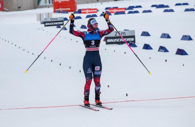 Claudia Purker durfte vor Kurzem über ihr bestes Weltcupergebnis jubeln. | Foto: Ski Austria/Derganc
